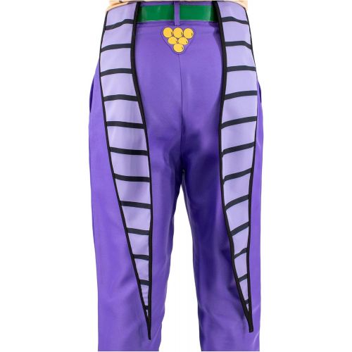  할로윈 용품C-ZOFEK US Mens Halloween Cosplay Costume Set Shirt Digitally Printed and Pants Purple