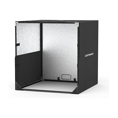  CZUR Portable Foldable Studio Box, 24” × 24” Professional Tent Kit for Document Scanner