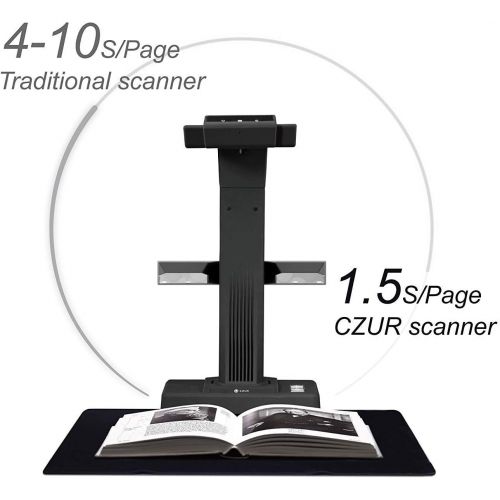  [아마존베스트]CZUR Book Scanner and Smart Scanner (ET16-P)