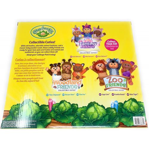  Cabbage Patch Kids Collectible Cuties Woodland Friends 3 Pack