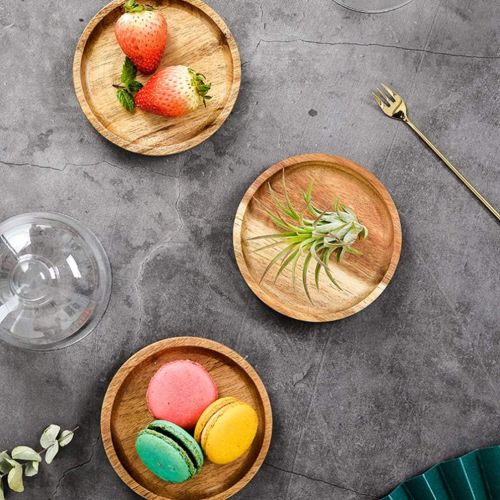  [아마존베스트]Cabilock Wooden Cheese Dome Mini Cheese Plant Platter with Glass Top and Wooden Base Rustic Decorative Cheese Mini Cake Platter Air Plant Terrarium(4.13 x 3.74 x 3.15 inches/12 x 1