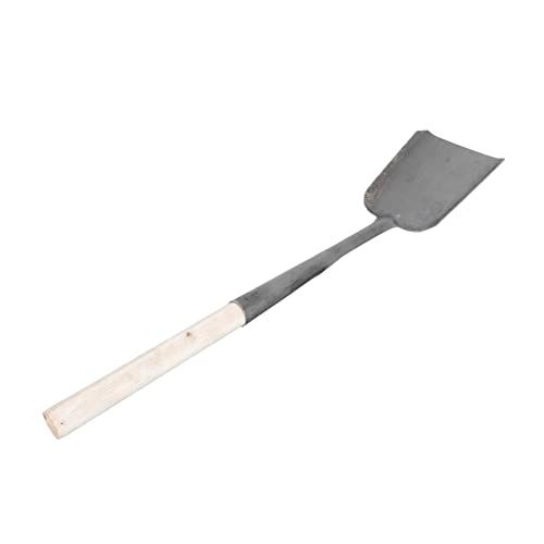  Cabilock Fireplace Shovel Long Wooden Handle Ash Coal Shovel Fireplace Scoop Ash Scoop Gardening Shovel Kitchen Tool