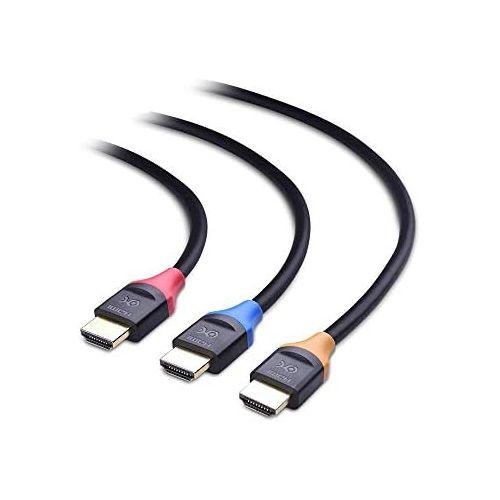  [아마존베스트]Cable Matters 3-Pack High Speed HDMI to HDMI Cable 10 Feet with HDR and 4K Resolution Support