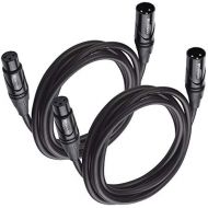 [아마존베스트]Cable Matters 2-Pack Premium XLR to XLR Microphone Cable 6 Feet