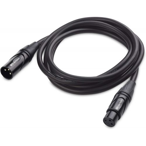  Cable Matters 2-Pack Premium XLR to XLR Microphone Cable 6 Feet