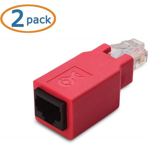  Cable Matters 2-Pack Crossover Adapter (Crossover Cable Adapter)