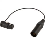 Cable Techniques Low-Profile 3-Pin XLR-F to 3-Pin XLR-M Shortie Mic Jumper Cable (9