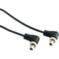 Cable Techniques Right-Angle Coaxial Locking Power Cable for Zaxcom Receiver (24