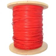 CableWholesale Bulk Plenum Zipcord Fiber Optic Cable, Multimode, Duplex, 62.5/125, Orange, Spool, 1000 foot