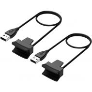 [아마존베스트]Cablor 2PCS Charger for Fitbit Alta , 30cm Fitbit Alta Replacement USB Charging Cable for Fibit Alta Band Wireless, Quality Power Charging Cord (No reset button)