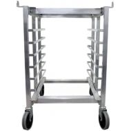 Cadco OST-34A Heavy-Duty Stand with Wheels for Cadco Full Size Ovens, Aluminum