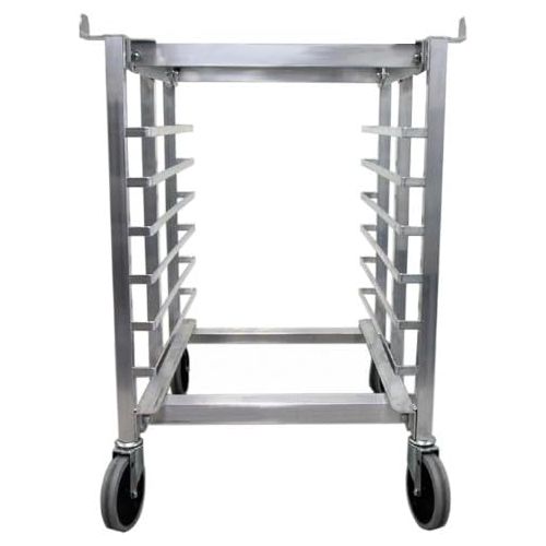  Cadco OST-34A Heavy-Duty Stand with Wheels for Cadco Full Size Ovens, Aluminum