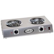 /Cadco CDR-1T Countertop Double 120-Volt Hot Plate