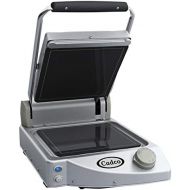 Cadco Single PaniniClamshell 120-Volt Grill with Smooth Top Plate