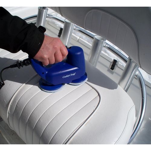  Caddy Clean ST100220 Lightweight Dual Head Battery Scrubber, 12VDC, 400 rpm Speed