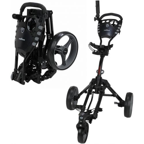  Caddymatic Golf 360° SwivelEase 3 Wheel Folding Golf Cart