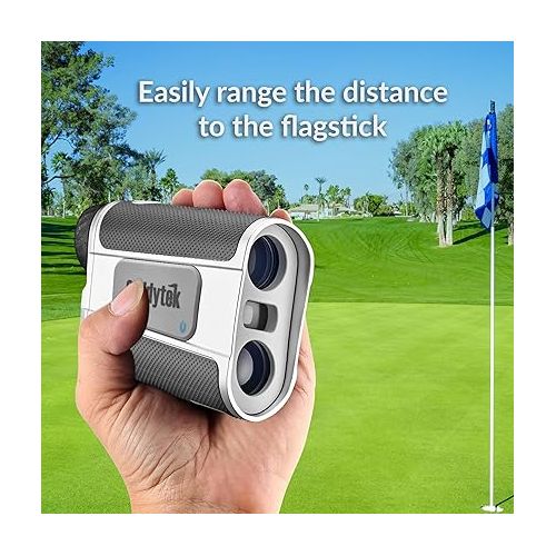  Caddytek Golf Laser Rangefinder with Slope and Pin Validation Functions