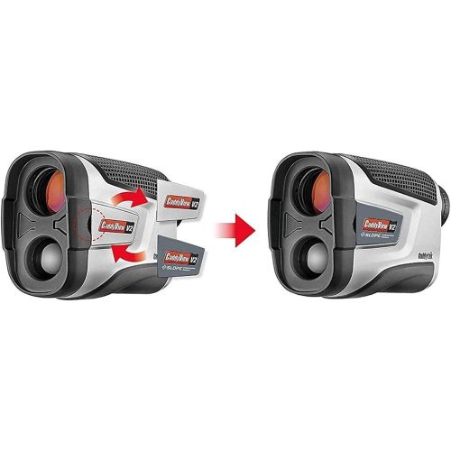  [아마존베스트]Caddytek Golf Laser Rangefinder with Slope and Pin-Validation Function, Silver (LRF-V2-JOLTSLOPE)