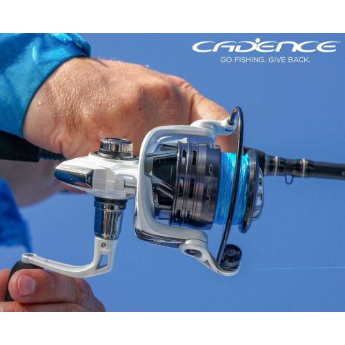  [아마존 핫딜]  [아마존핫딜]CS4 Spinning Reel,Cadence Ultralight & Fast Speed Carbon Frame Fishing Reel with 8 Low Torque Bearings Super Smooth Powerful Fishing Reel Spinning with 16 Lb Carbon Fiber Drag & 6.