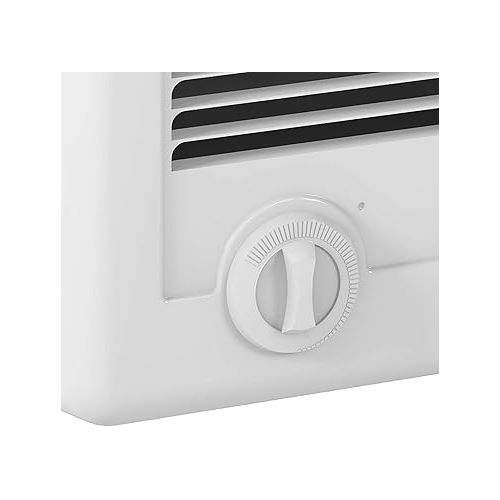  Cadet Com-Pak Electric Wall Heater Complete Unit with Thermostat (Model: CSC152TW, Part: 67506), 5120/3840 BTU, 240/208 Volt, 1500/1125 Watt, White