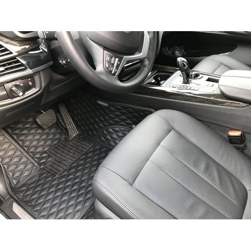  TotalLiner 3D Custom Fit All Weather Waterproof Luxury Floor Mat for Cadillac SRX (2010-2016 Cadilac SRX, Black)