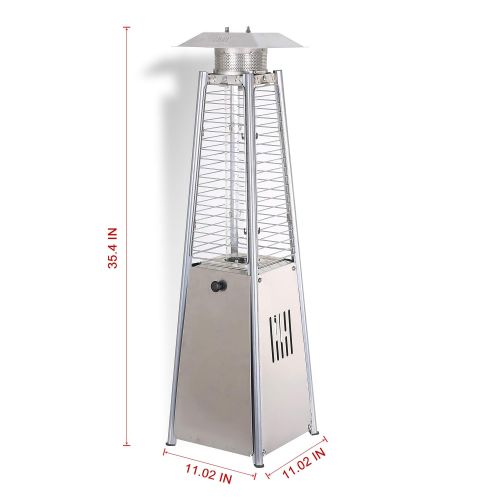  Caesar Fireplace Commercial Patio Heater (PH05-SS)