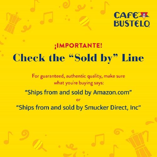  Cafe Bustelo Coffee Espresso Style Dark Roast Coffee 36 K Cups for Keurig Coffee Makers