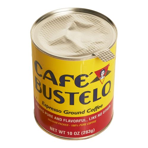  Cafe Bustelo Espresso Ground Coffee, 10 oz Canister, 6 Pack