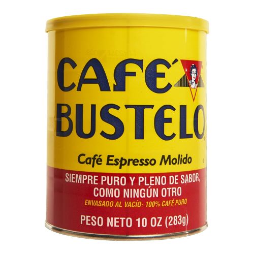  Cafe Bustelo Espresso Ground Coffee, 10 oz Canister, 6 Pack