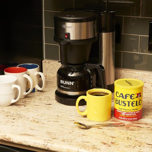  Cafe Bustelo Espresso Ground Coffee, 10 oz Canister, 6 Pack