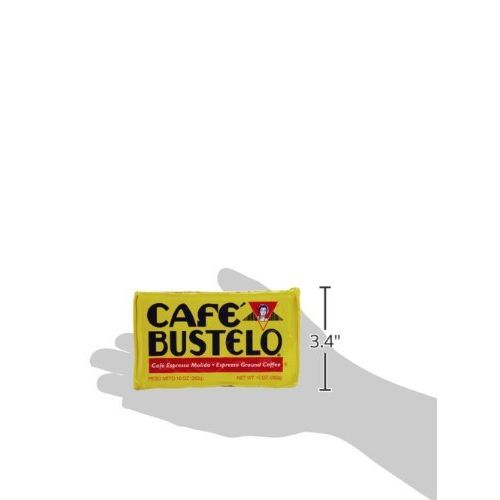  Cafe Bustelo Coffee Espresso, 10-Ounce Bricks (Pack of 3)
