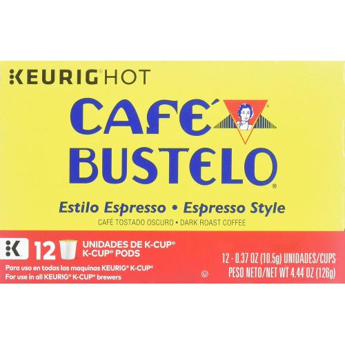  Cafe Bustelo K-Cups - Espresso Style - 72 ct