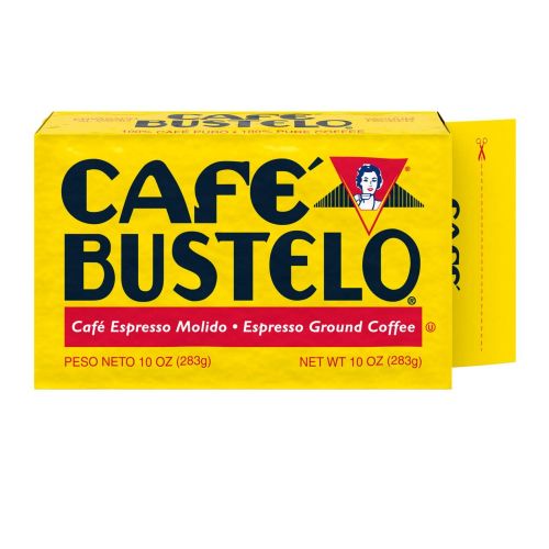  Cafe Bustelo Espresso Coffee, 10 Ounce Bricks (Pack of 24)