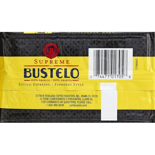  Cafe Bustelo Espresso Coffee, 10 Ounce Bricks (Pack of 24)