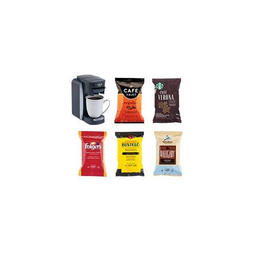  Cafe Valet Single Serve Coffee Brewer, Starter Kit