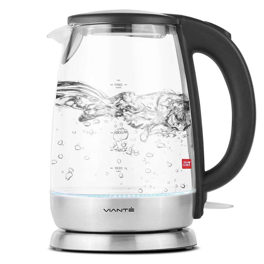  Cafe Viante 1.7-Liter Electric Glass Water Kettle