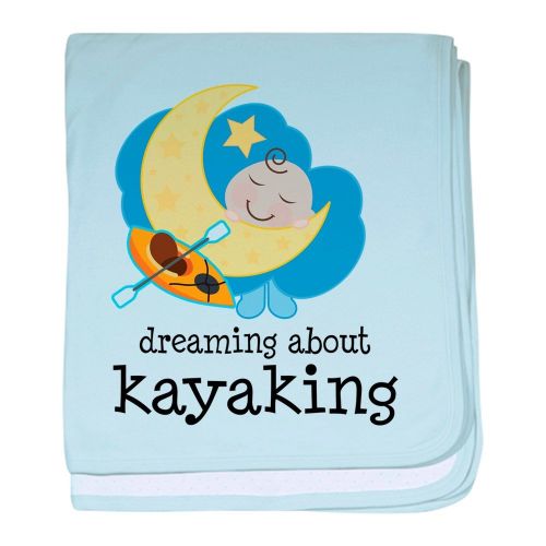  CafePress - Dreaming About Kayaking - Baby Blanket, Super Soft Newborn Swaddle