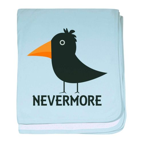  CafePress Nevermore Raven Baby Blanket, Super Soft Newborn Swaddle