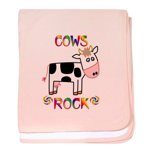  CafePress - Cow - Baby Blanket, Super Soft Newborn Swaddle