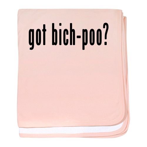  CafePress - GOT BICH-Poo - Baby Blanket, Super Soft Newborn Swaddle