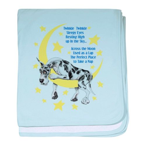  CafePress - Great Dane Harle Twinkle Infant Blanket - Baby Blanket, Super Soft Newborn Swaddle