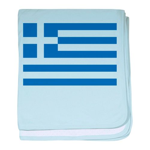  CafePress - Greece - Baby Blanket, Super Soft Newborn Swaddle