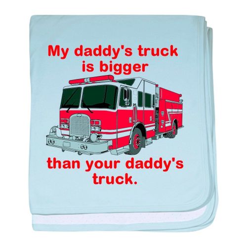  CafePress My Daddys Truck Baby Blanket, Super Soft Newborn Swaddle