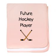 CafePress - Future Hockey Player - Baby Blanket, Super Soft Newborn Swaddle