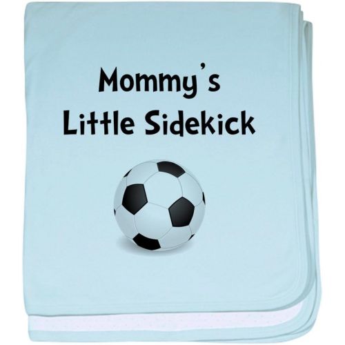  CafePress - Mommy???S Sidekick Soccer - Baby Blanket, Super Soft Newborn Swaddle