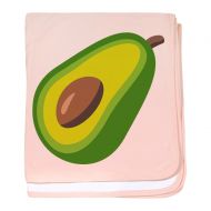 CafePress Avocado Emoji Baby Blanket, Super Soft Newborn Swaddle