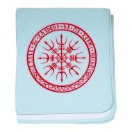 CafePress - Aegishjalmur: Viking Protection Rune - Baby Blanket, Super Soft Newborn Swaddle