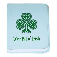 CafePress - Wee Bit O Irish - Baby Blanket, Super Soft Newborn Swaddle
