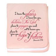 CafePress - Jeremiah 29:11 Design - Baby Blanket, Super Soft Newborn Swaddle