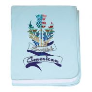 CafePress - Scottish American Thistle - Baby Blanket, Super Soft Newborn Swaddle